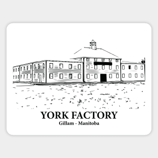 York Factory - Gillam MB Magnet